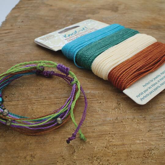 Beadsmith® Knot-it!™ Beach Waxed Brazilian Cord